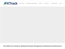 Tablet Screenshot of ktrack.com